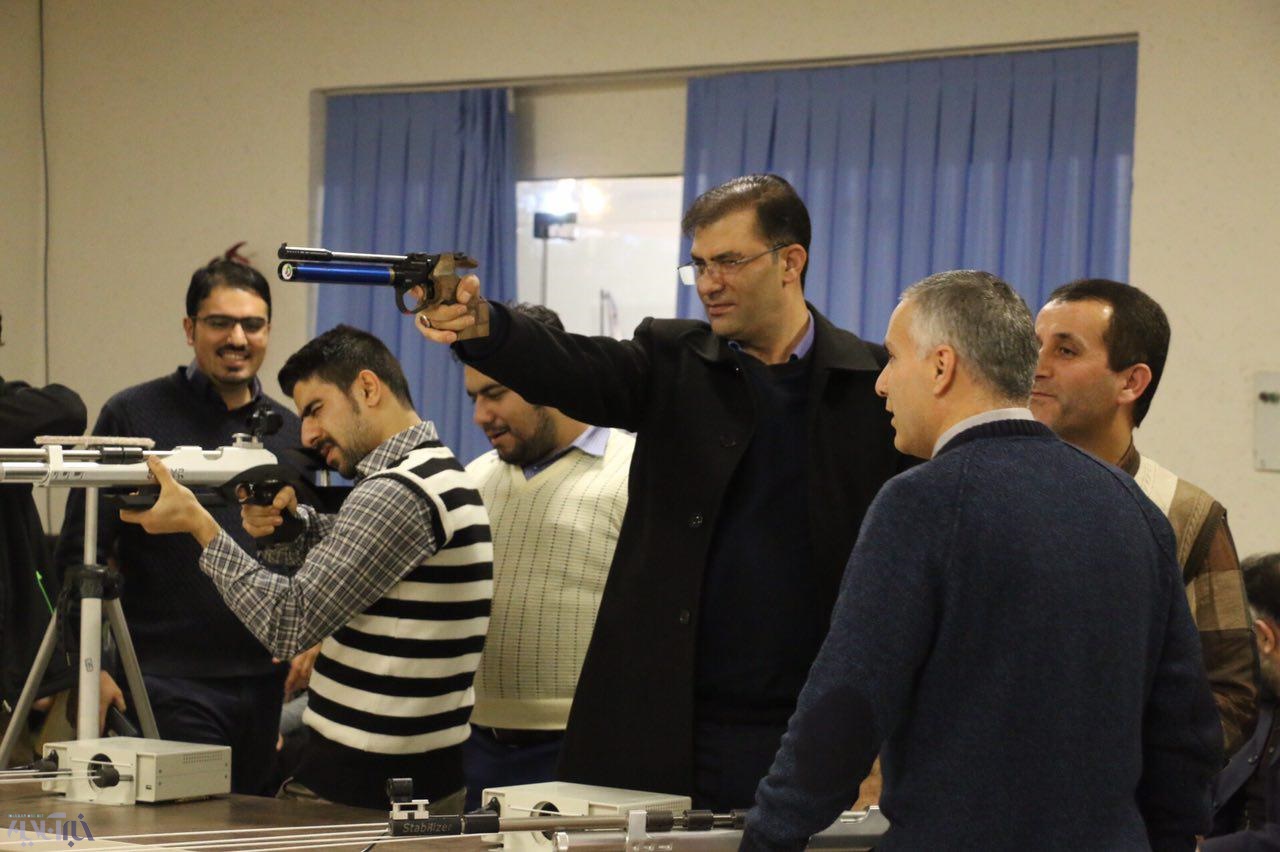 مسابقه تیراندازی خبرنگاران ارومیه‌ای